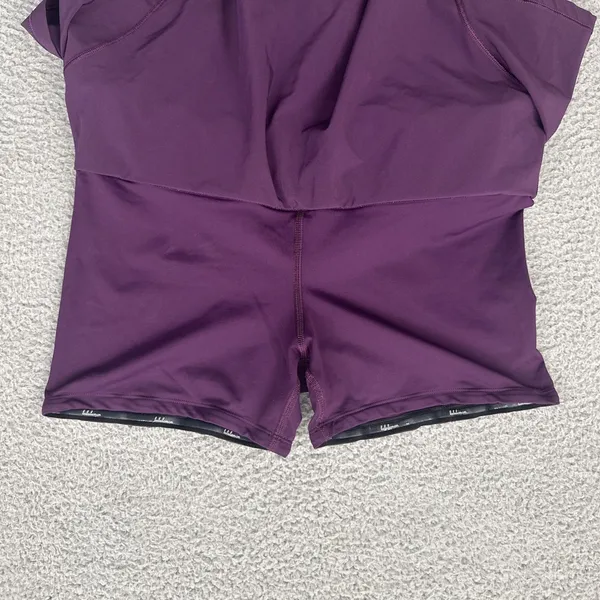 Lululemon Circuit Breaker Skirt Skort Darkest Magenta Athletic Tennis Women's 8 - Image 3