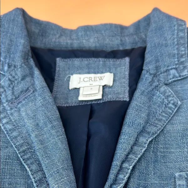 J. Crew Indigo Denim Jacket - Image 5