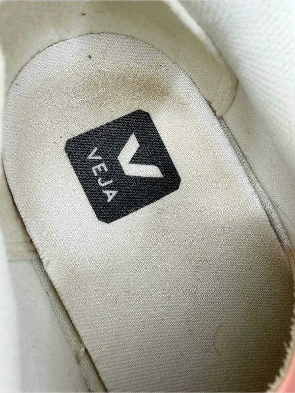 VEJA  V-10 SUEDE MULTICO PEACH SZ 7 - Image 9
