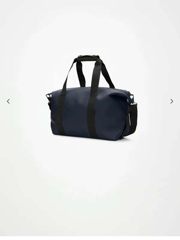 NWT Rains Hilo Weekend Overnight Bag size small waterproof Navy - Image 4