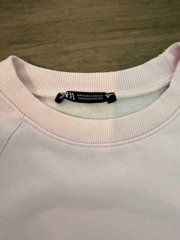 ZARA Pink Sweat Set Bubblegum Matching - Image 4