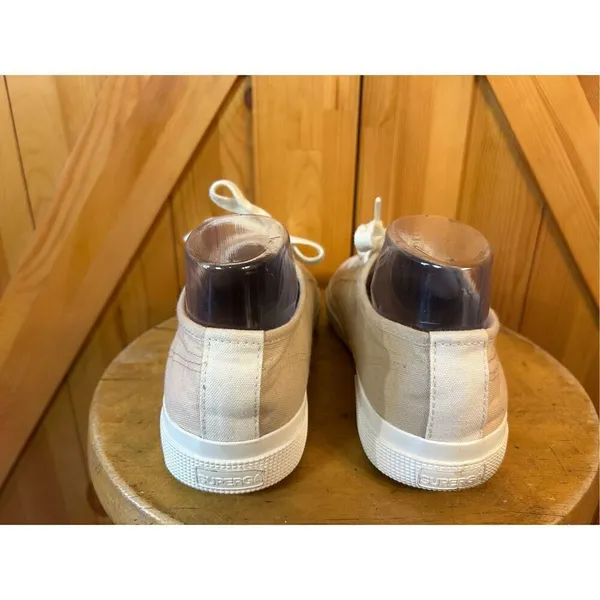 Superga 2750 Organic Canvas Natural Dye Mix Cream Eclipta Jam Root size 41/9.5 - Image 4
