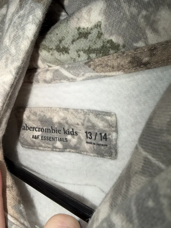 Abercrombie Kids Camo Hoodie - Image 3