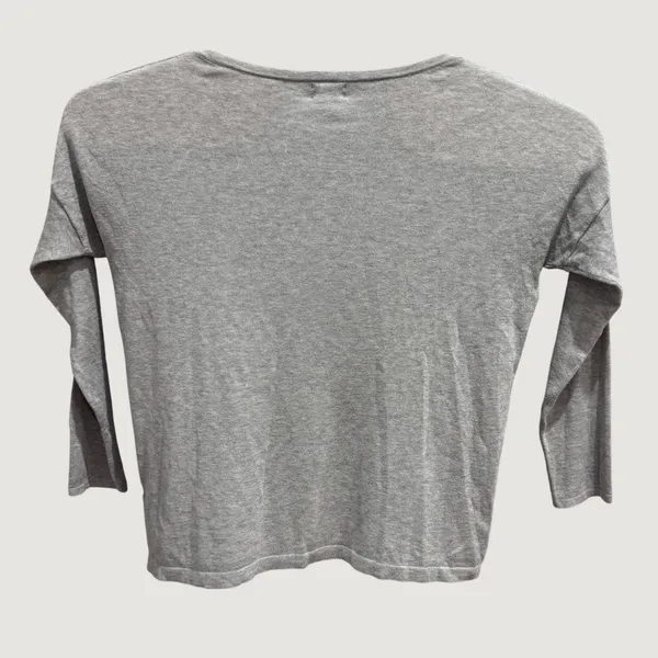 1472 | Patagonia Wornwear Lightweight Cotton Blend Sweater Gray Women S Gorpcore - Image 2