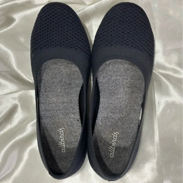 Allbirds Tree Breezers Slip On Shoes Ballet Flats 6 Navy Blue Preppy Minimal - Image 12