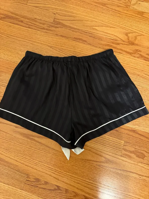 Roller Rabbit Peter Alexander Black Satin Pajamas - Image 6