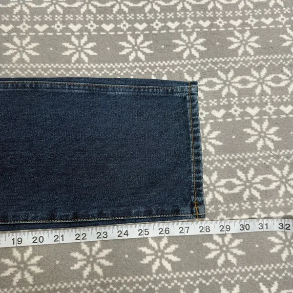 NWT Wrangler Wild West 603 Indigood High Rise‎ Straight Blue Wash Size 25 x 28 - Image 12