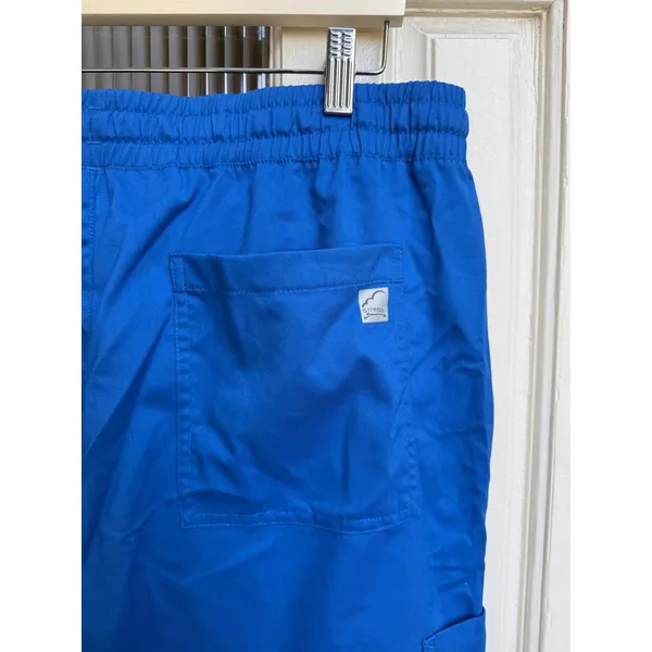 Butter-Soft Stretch‎ FLXTEK+ Royal Blue Scrub Pants Size Petite Large NEW - Image 6
