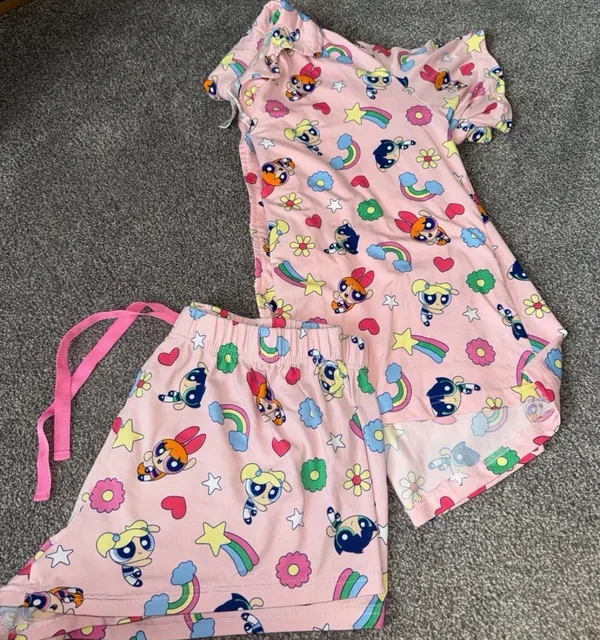 Powerpuff Girls Pajama Set Pink Size L - Image 6