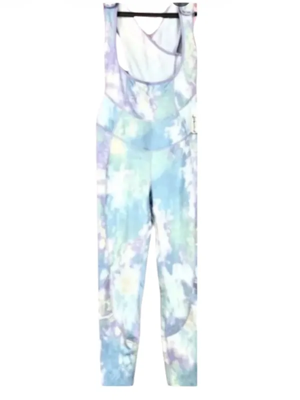 Free People Movement cloud print babydoll cotton jumpsuit New! - Image 3
