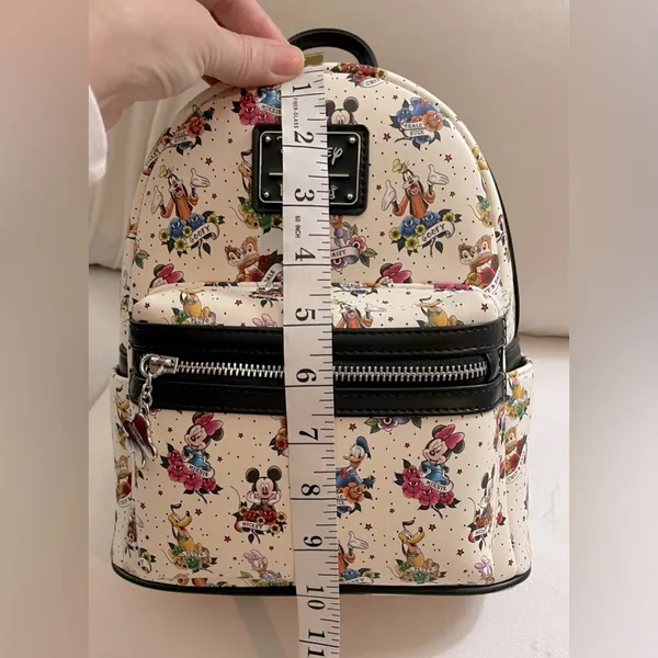 NWT Disney Loungefly Limited Edition Sensational 6 Tatoo Mini Backpack - Image 12