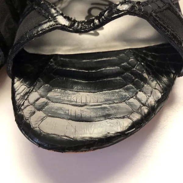 Sam Edelman Black‎ Denver Flat Sandals - Image 7