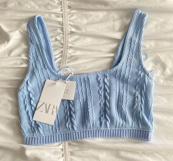 ZARA Knit Crop Tank - Image 4
