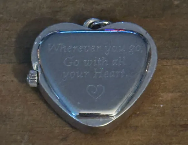 Brighton Live In The Moment heart watch charm - Image 6