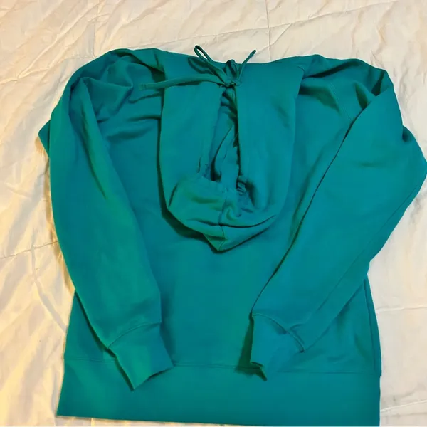 The North Face womens hoodie. Color:Teal Size:Small - Image 2
