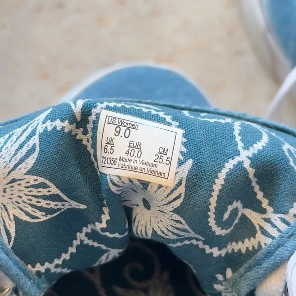 Blue Vans Sneakers Women’s  - Image 4