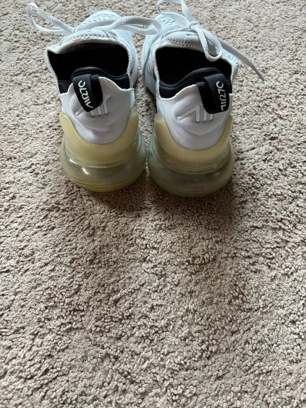 Nike 270 Air Shoes white - Image 3