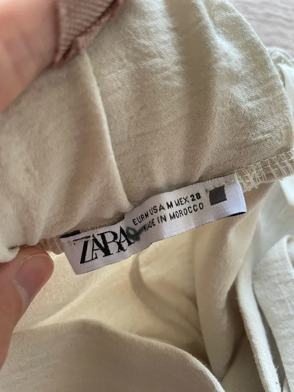 Cream Zara Pants - Image 4