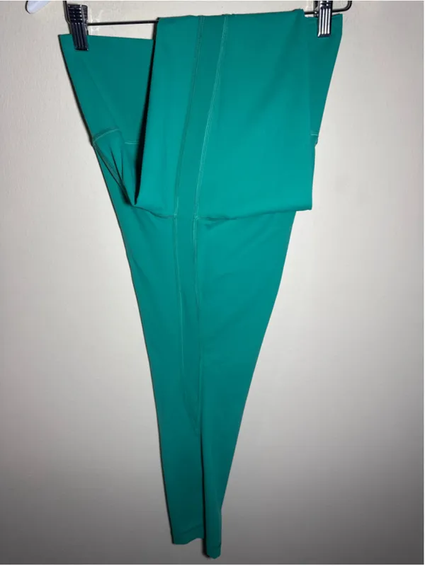Lululemon align Leggings Sz 10 Green High Rise - Image 13