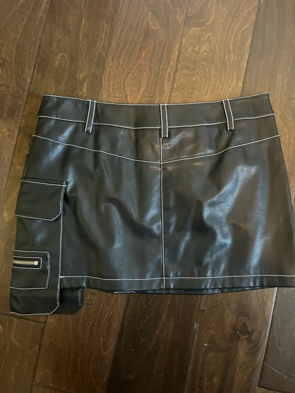 By.DYLN leather skirt Black Size M - Image 2
