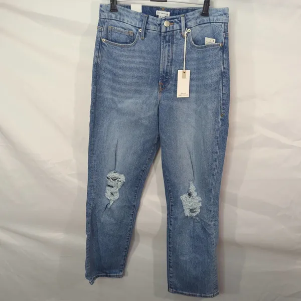 Good American Good Boy Wide Release Hem Jeans - Image 2