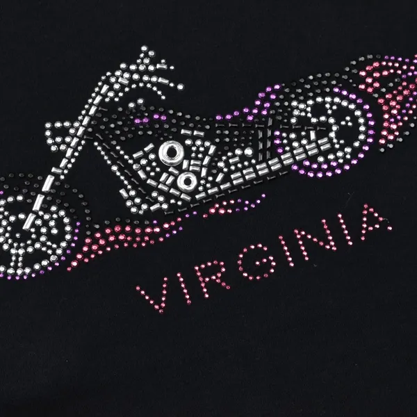 HARLEY DAVIDSON 2007 Rhinestone Logo Sleeveless Top - Image 3