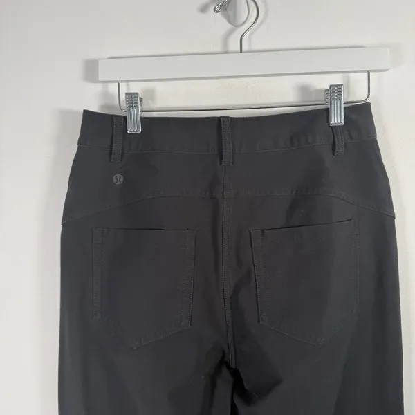 Lululemon City Sleek‎ Wide Leg Pants Black Full Length Commuter Office Womens 27 - Image 5