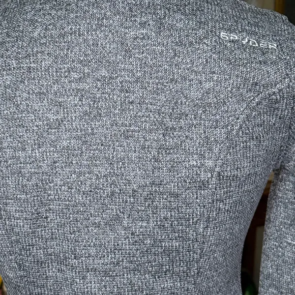 Spyder Grey Women’s Sweater Fleece Jacket Full-zip Closure Zippered Pockets Sm - Image 11