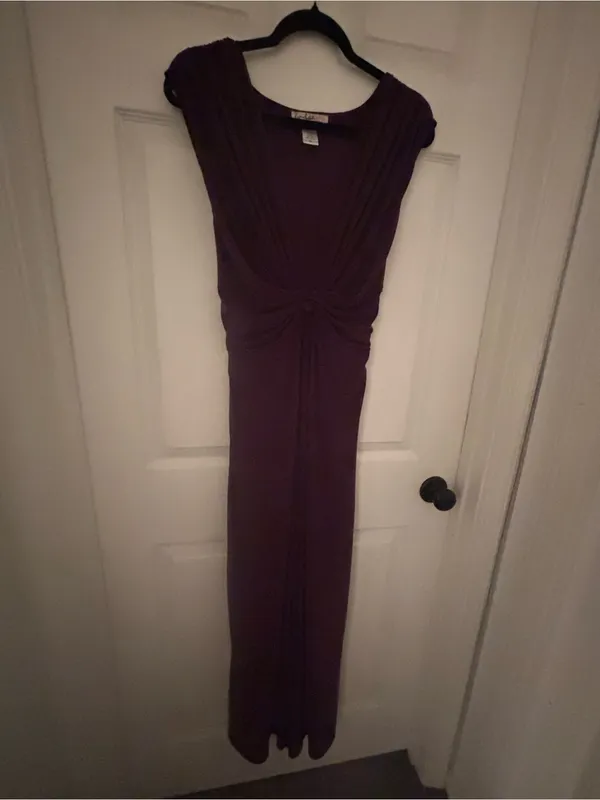 Love Squared Women's Plus Size Knotted Maxi Dress, Size 2X - Image 9