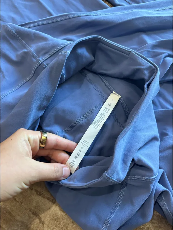 Lululemon periwinkle groove flare leggings - Image 3