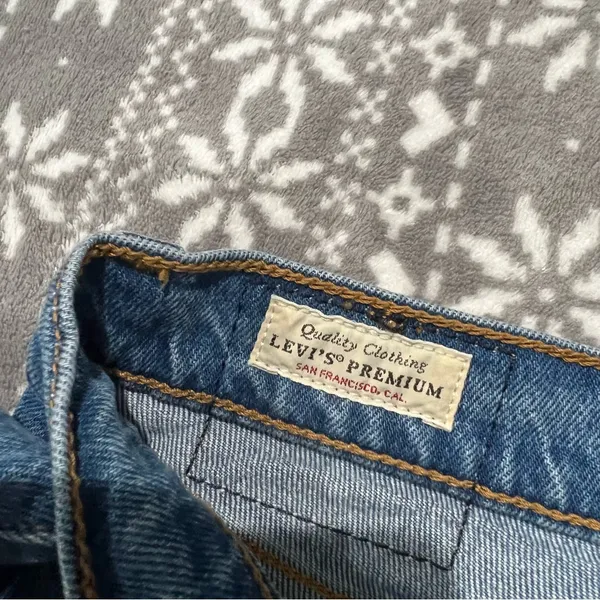 Levi's Wedgie Straight Premium Jeans Button‎ Fly Size 32 Minimalist Streetwear - Image 7