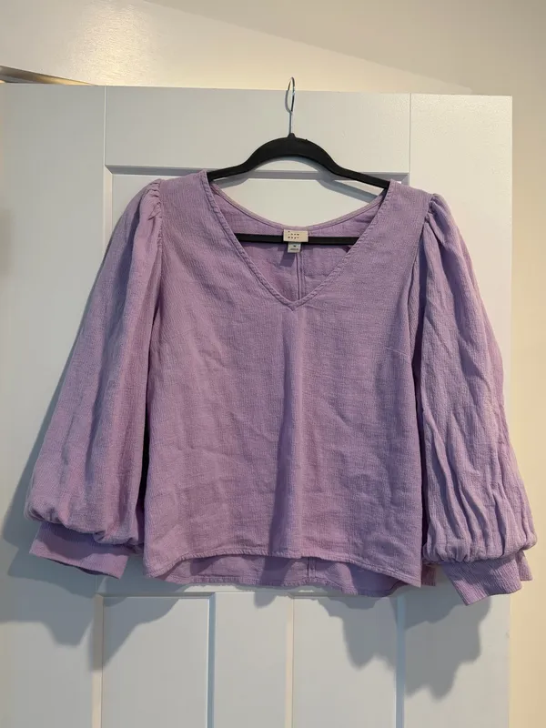 A New Day Puff Sleeve Top - Image 2
