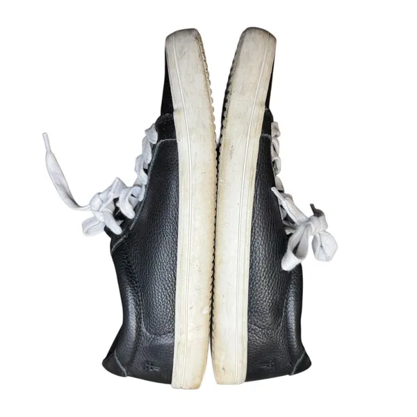 Frye Shoes Womens Size 8.5 Black‎ Leather Low Top Lace Up Sneakers 3471350.BLK - Image 7