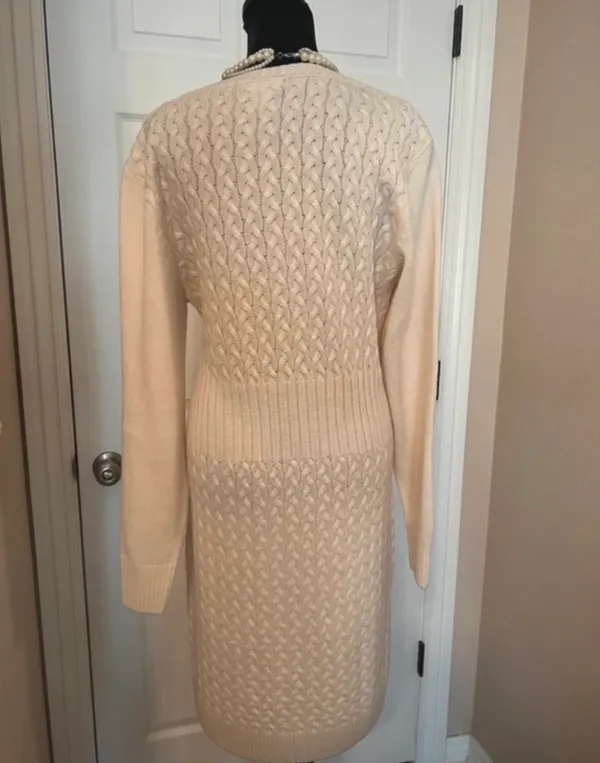 Venus Fall cardigan sweater dress - Image 5