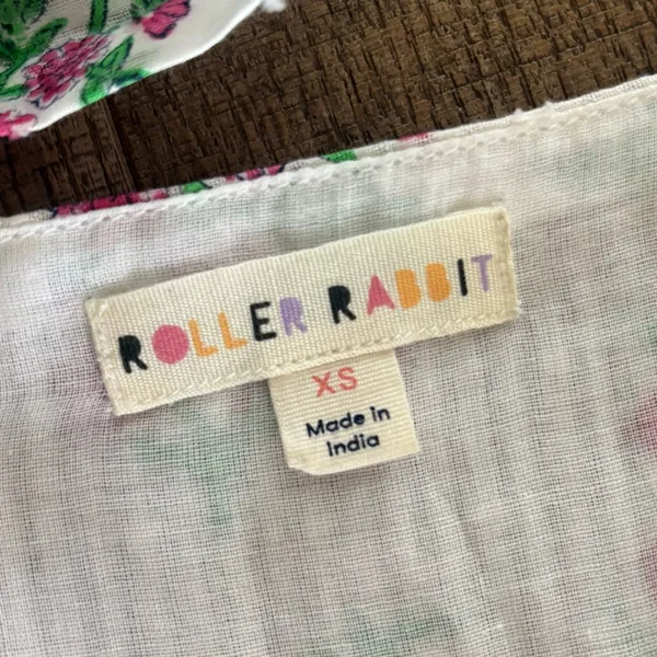roller rabbit tie sleeve sleeveless midi floral dress - Image 6