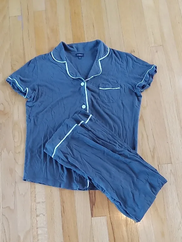 Cosabella Short Sleeve Bella Top & Pant Pajama Set size medium - Image 2