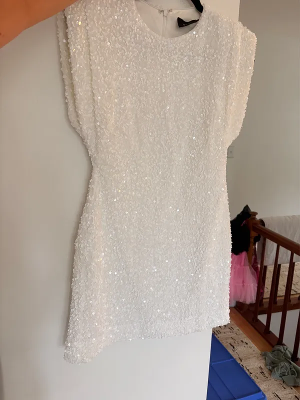 White VICI Dress Mini - Image 3