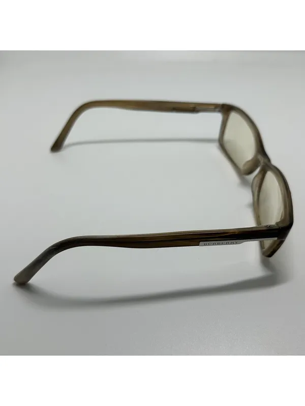 Burberry Rectangular Brown Prescription Glasses Frames with Case - Image 9