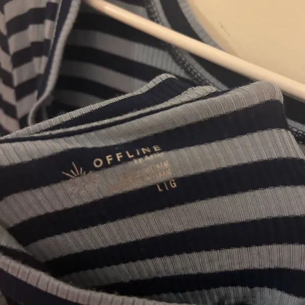 Aerie Striped Long-Sleeve Women's Top - Image 4