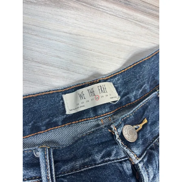 We The Free Free People Byron Bay‎ Denim Cut Off Shorts 28 Distressed Jean Short - Image 7