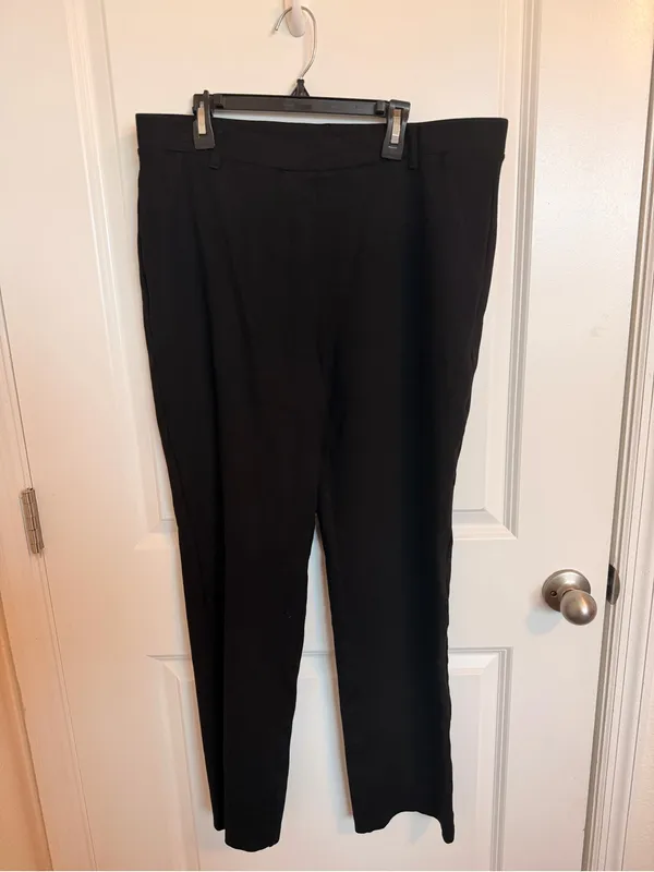 Quince Ultra-Stretch Ponte Straight Leg Pants XL Tall - Image 3
