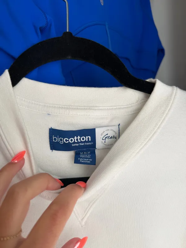 Seaside Comfort Colors Sweatshirt White - Image 3