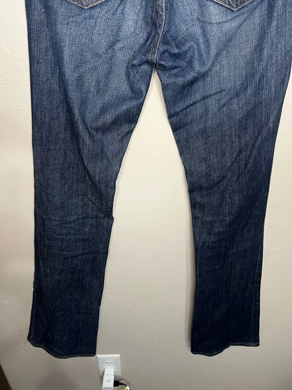 Red Engine Garnet‎ Vintage Bootcut Flare Denim Jeans - Image 9