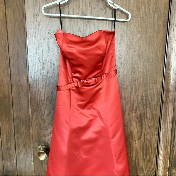 Gunne Sax Jessica McClintock Dresses | Jessica McClintock Red Long Dress - Image 5