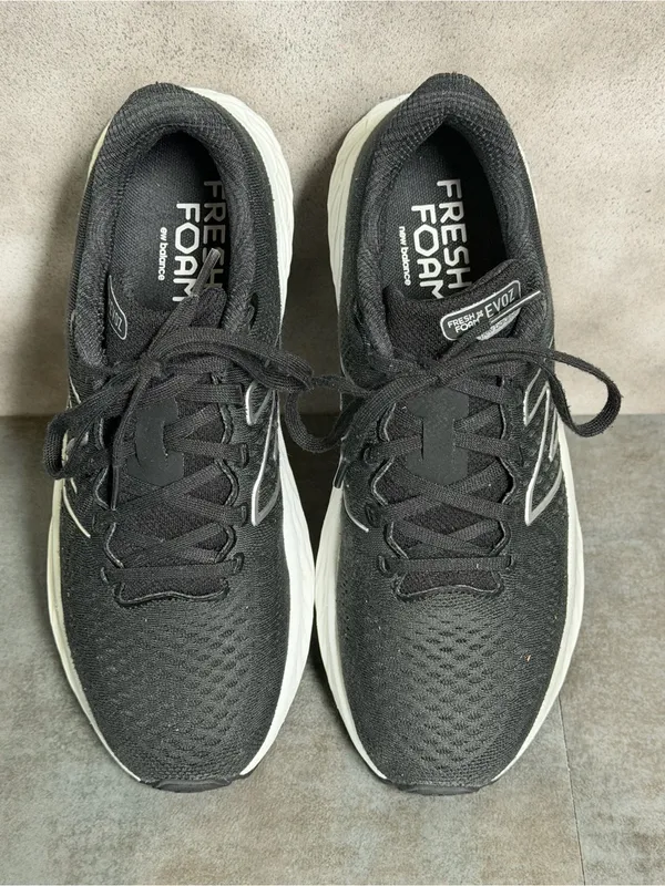 New Balance Fresh Foam X EVOZ V3 Women's Sneakers Black/Silver Metallic Size 9B - Image 10
