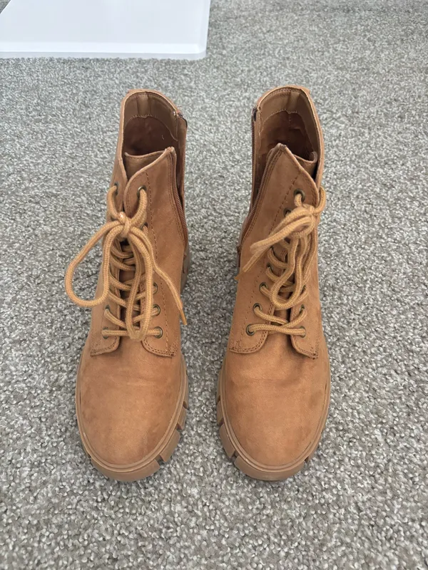 Brown Suede Boots - Image 2