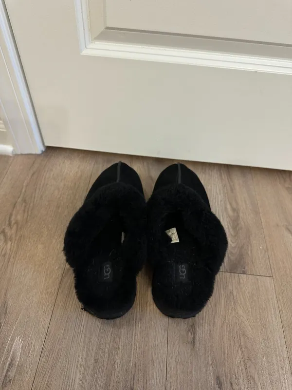 UGG Disquette Slipper in Black Size US 9 - Image 5
