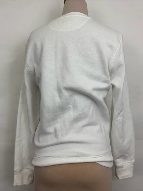 Amazon Embroidered Wifey White Crewneck Sweatshirt Bridal Engagement Wedding XS - Image 3