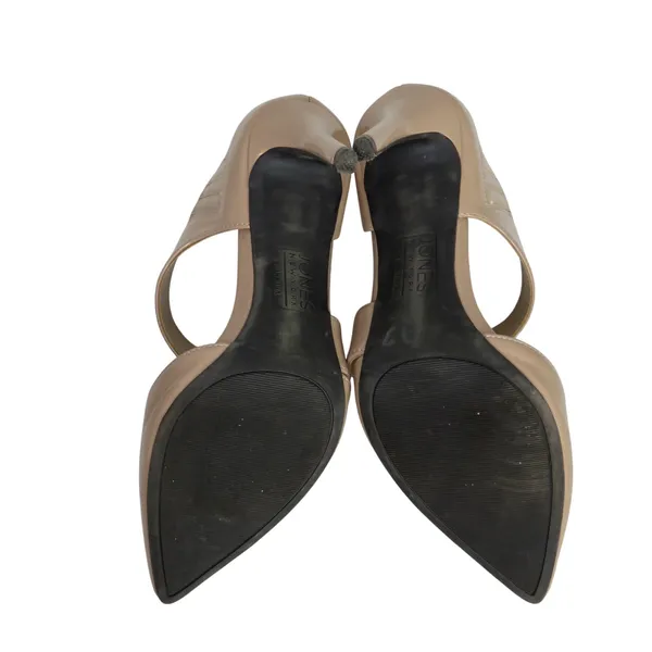 Jones New York Colette Nude Patent Leather Closed Toe Heels Pumps Size 8 - Image 9