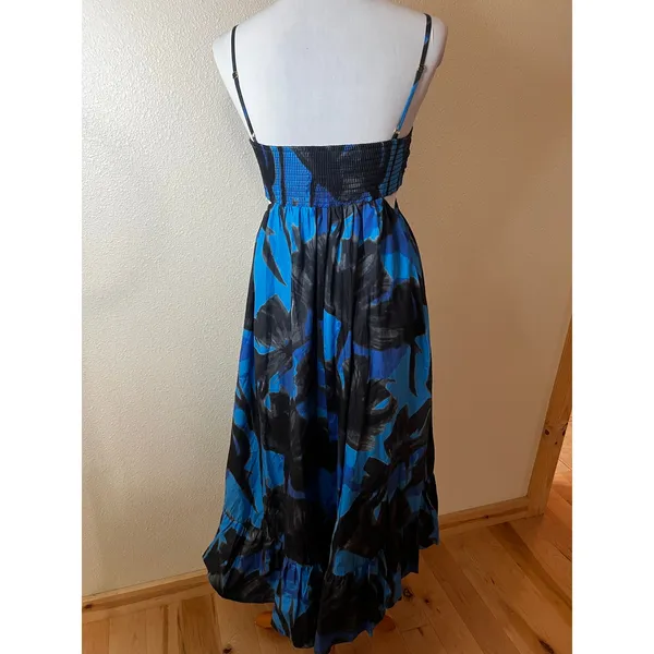 Hutch Mabel Cutout Cotton Fit & Flare Maxi Dress NEW WOMENS XS - Image 6